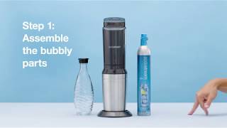 SodaStream CRYSTAL  How To Use [upl. by Honniball583]