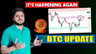 BTC Bitcoin New Update  Bitcoin Crash 🤬 [upl. by Ibmab]