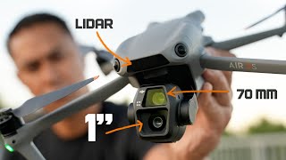 DJI Air 3S  1quot Sensor  LIDAR [upl. by Drofub]