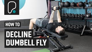 How To Do A Decline Dumbell Fly [upl. by Samantha]