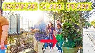 Bushman Prank At the Camping World Bowl Game  Funny Video  Scare Prank [upl. by Htrahddis615]