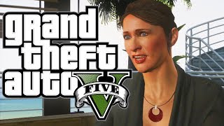 GTA 5  How to DATE AMANDA Funny Moments In Grand Theft Auto V [upl. by Mcknight315]