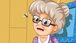 There Was An Old Lady Who Swallowed a Fly SONG  Kids Learning Videos [upl. by Nathan882]