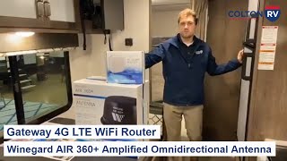 Winegard AIR 360 Omnidirectional Antenna and Gateway 4G LTE WiFi Router Overview Video [upl. by Amice]