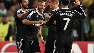 Ludogorets 12 Real Madrid Resumen Audio Cope Champions League 011014 [upl. by Kalfas]