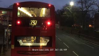 Full Route Visual  London Bus Route E8  Hounslow Bell Corner to Ealing Broadway  VW1257 LK12AEB [upl. by Christy506]