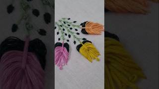 creative flowers art love handembroidery [upl. by Beffrey]