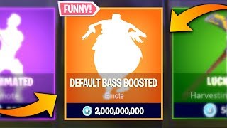 These Emotes Sound Better BASS BOOSTED Fortnite Memes [upl. by Temme]