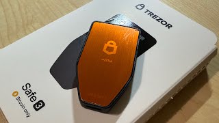 TREZOR Safe 3 for BITCOIN only UNBOXING [upl. by Lidstone809]