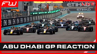 Abu Dhabi Grand Prix Race Reaction [upl. by Pollerd349]