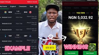 Ultimate Tricks to Win Sportybet Instant Virtual 2024 [upl. by Zamora]