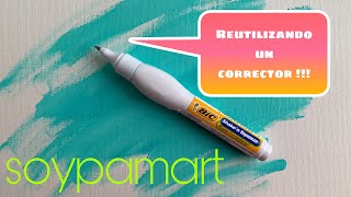 REUTILIZANDO CORRECTORDIY COMO HACER TU PROPIO MARCADOR [upl. by Aiciruam]