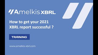 How to get your 2021 XBRL report successful [upl. by Sirej719]