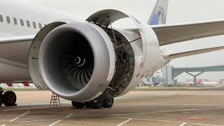 Rolls Royce Trent 1000 Engine Start Boeing 7879 Dreamliner [upl. by Ahoufe]