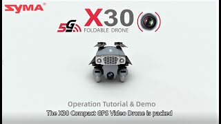 SYMA X30 COMPACT GPS VIDEO DRONE [upl. by Barfuss]