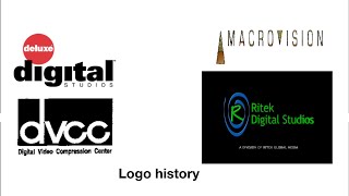 Deluxe digital studios dvcc macrovision ritek digital studios logo history [upl. by Ieso]