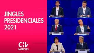 FRANJA ELECTORAL 2021  Todos los jingles de los candidatos presidenciales  CHV Noticias [upl. by Ahsiekahs619]