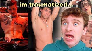 REACTING TO TIKTOK THIRST TRAPS ✨PT 4✨ [upl. by Ahseyn958]