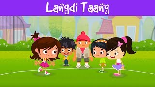 Langdi Taang  बच्चों के खेल  Indian Games For Kids  Outdoor Games For Kids  Jalebi Street [upl. by Yllib]