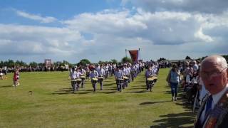 Ballycraigy Auld Boys  Carnmoney East Antrim Combine 12th July celebrations 2017 [upl. by Yarak649]