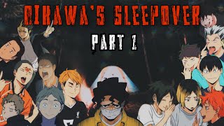 Haikyuu texts  Oikawa’s Sleepover Part 1 [upl. by Eleynad871]