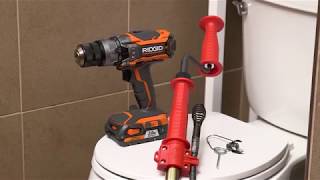 How To Use RIDGID® K6P XL Toilet Auger [upl. by Laveen271]