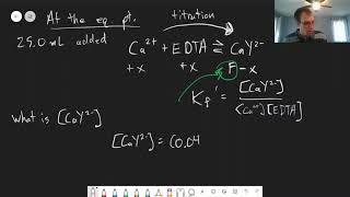 Chapter 12 EDTA Titration at Equivalence Point  CHM 214  123 [upl. by Swift]