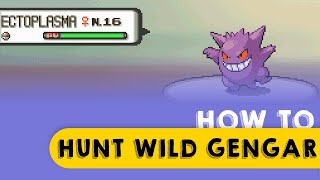 How to hunt WILD GENGAR in Pokémon Diamond Pearl amp Platinum [upl. by Airpal393]