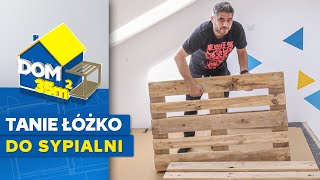 Dom 35 m2  odc 15  Pomysł na tanie łóżko z palet [upl. by Booth]