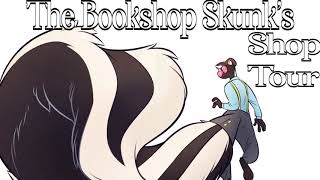 The Bookshop Skunks Rainy Day Tour Anthro Skunk Encounter ASMR [upl. by Moth701]