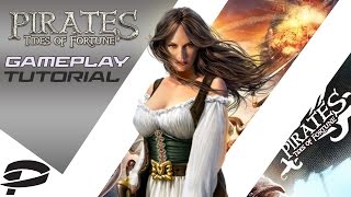 Pirates Tides of fortune Game Play Tutorial for Beginners [upl. by Alien]