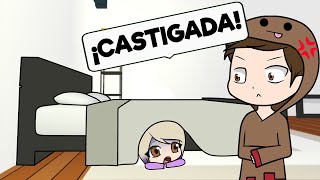 LYNITA BEBÉ SE ESCONDE DE SU PAPÁ Y LA CASTIGAN EN ROBLOX [upl. by Adnilym]