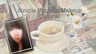 ‪★‬ Simple Ulzzang Eye Makeup Tutorial ‪★‬ [upl. by Kilby]