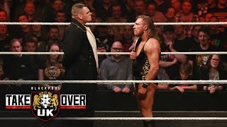 WALTER debuts by crashing Pete Dunnes victory celebration NXT UK TakeOver Blackpool WWE Network [upl. by Anelet]