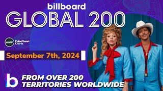 Billboard Global 200 Singles of This Week September 7th 2024 [upl. by Ramsa]