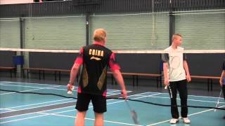 Badminton Dubbelspel [upl. by Norbel635]