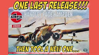 Handley Page Hampden  Please Tool a New One Airfix  Vintage Classic Unboxing [upl. by Peti846]