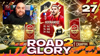 RANK 1 FUT CHAMPIONS REWARDS ROAD TO GLORY 27  FIFA 22 ULTIMATE TEAM [upl. by Garlinda604]