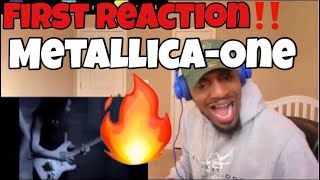 First Reaction to HEAVY METAL  Metallica  One Official Music Video  REACTION [upl. by Charteris555]