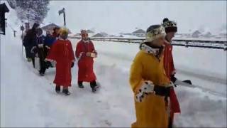 Sternsinger im tiefverschneiten Wallgau in Oberbayern [upl. by Ardnod115]