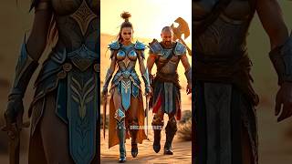 Countries as warrior couples Ai generated midjourney aifusion shorts [upl. by Sakhuja852]