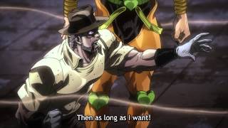 JJBA Stardust Crusaders  Joseph defeated by Dio [upl. by Bil]