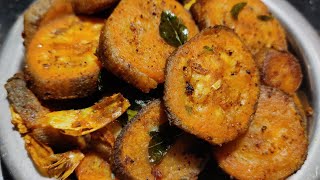 சுவையான வாழைக்காய் வறுவல் Raw banana fry Tamil fry recipe [upl. by Nerol]