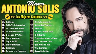 MARCO ANTONIO SOLÍS SUS MEJORES BALADAS ROMANTICAS MIX  LOS MEJORES ÉXITOS DE MARCO ANTONIO SOLÍS [upl. by Ahsinak]