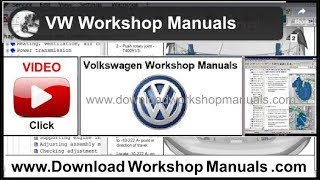 VW Volkswagen Service Repair Workshop Manual Download [upl. by Juditha295]