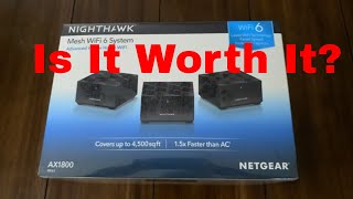 Netgear Nighthawk Mk63 Ax1800 Unboxing Review amp Quick Install [upl. by Fredi92]