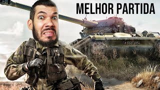 WORLD OF TANKS  MINHA MELHOR APRTIDA Até Agora [upl. by Laefar]