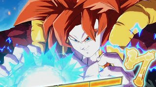 SSJ4 GOGETA ONE SHOTS EVERYONE [upl. by Anovahs]