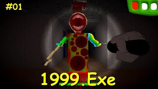 THIS IS SO SCARY 1999Exe part1  Baldis basics 132 decompiled mod [upl. by Earej]