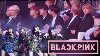 BTS reaction to BLACKPINKs Performance at the Golden Disc Awards [upl. by Balthasar]